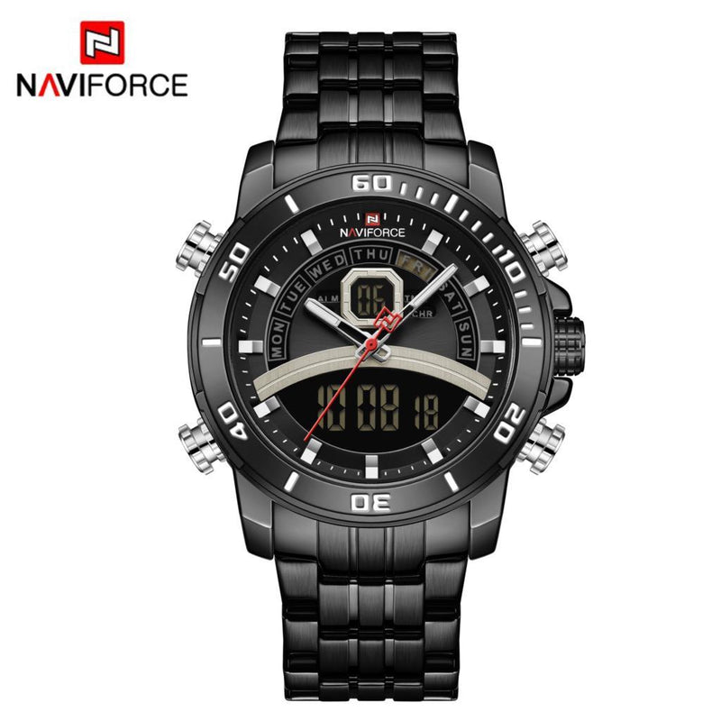 Relógio - NAVIFORCE Future 200034143 CasadoRelógio Black 